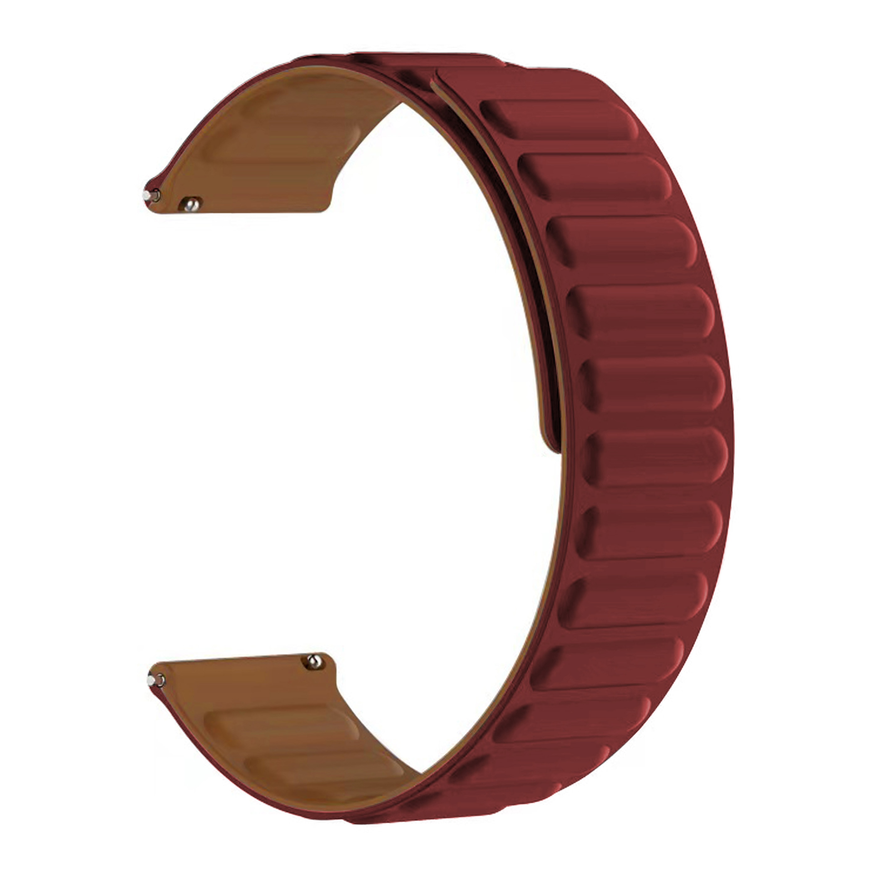 Correa magnética silicona Samsung Galaxy Watch 4 Classic 42mm borgoña