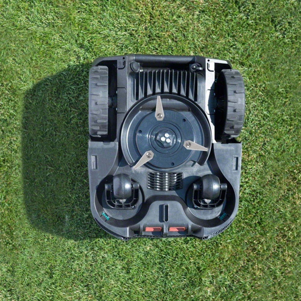 9 piezas Cuchillas para robot cortacésped Bosch Indego S 500
