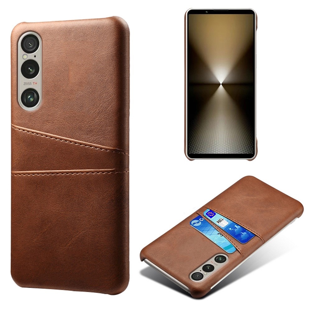 Funda Card Slots Sony Xperia 1 VII Marrón
