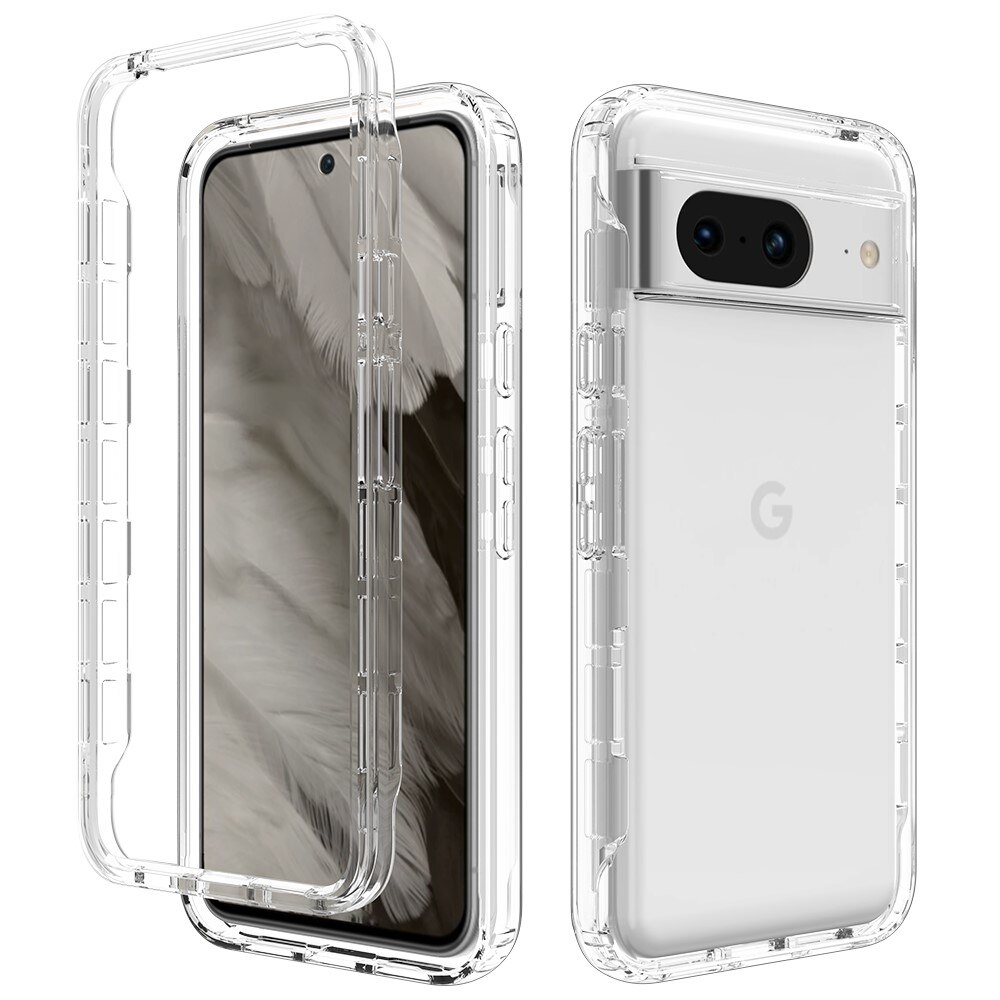 Funda con cobertura total Google Pixel 8 Transparente