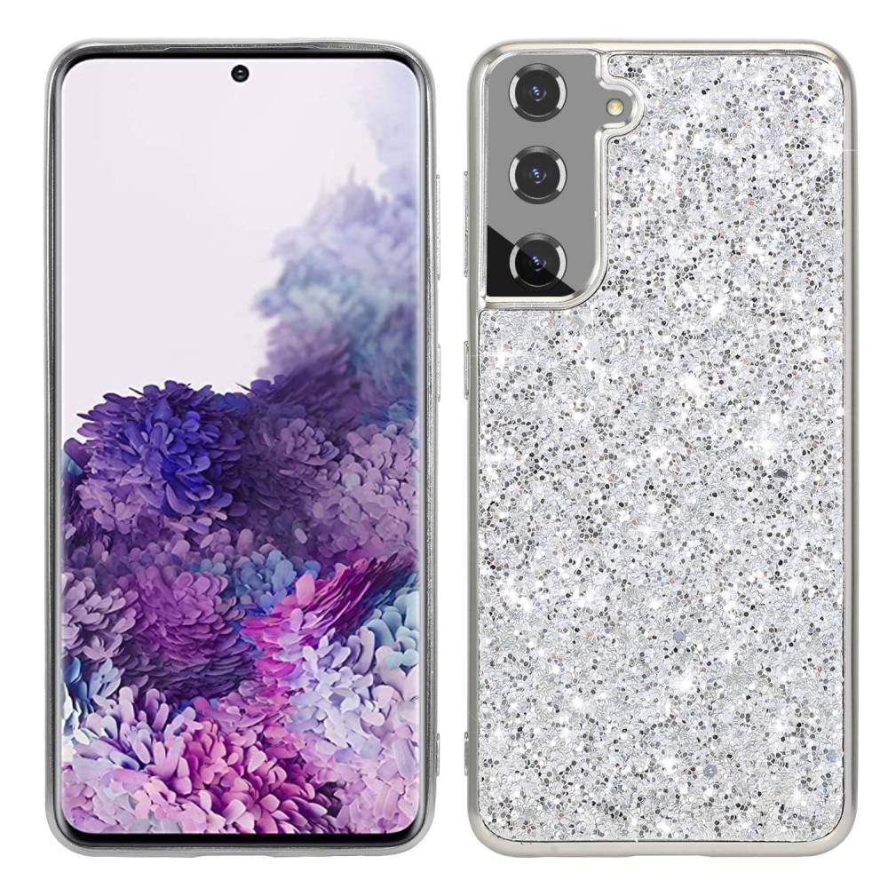 Funda Brillantina Samsung Galaxy S24 plata