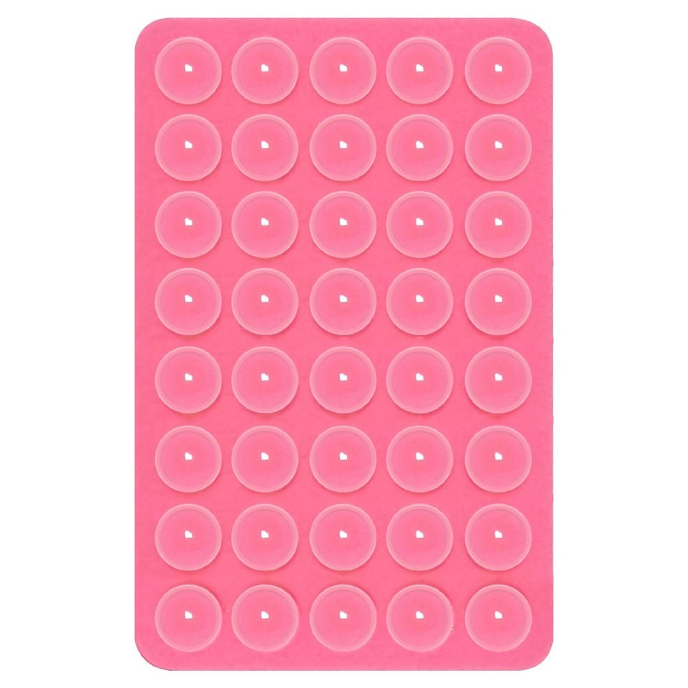 Soporte para teléfono con ventosas de doble cara, Rosa