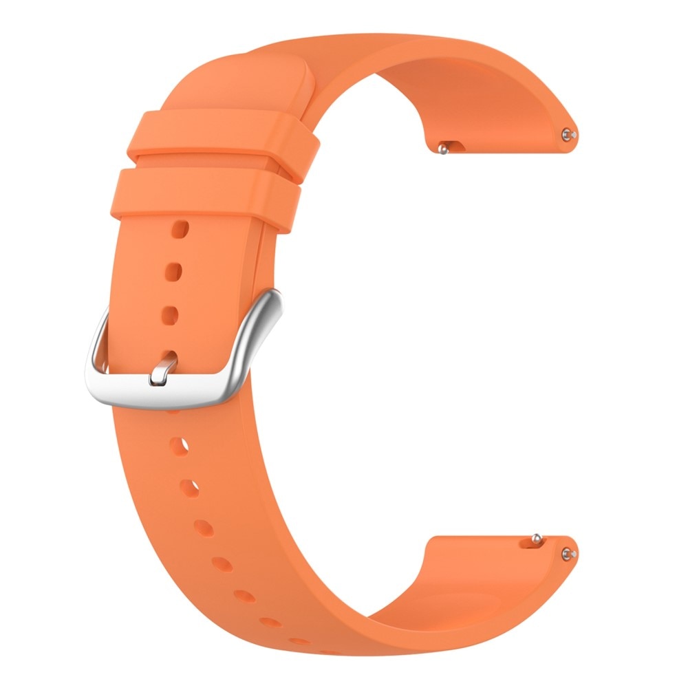 Correa de silicona para Samsung Galaxy Watch 4 Classic 46mm, Naranja