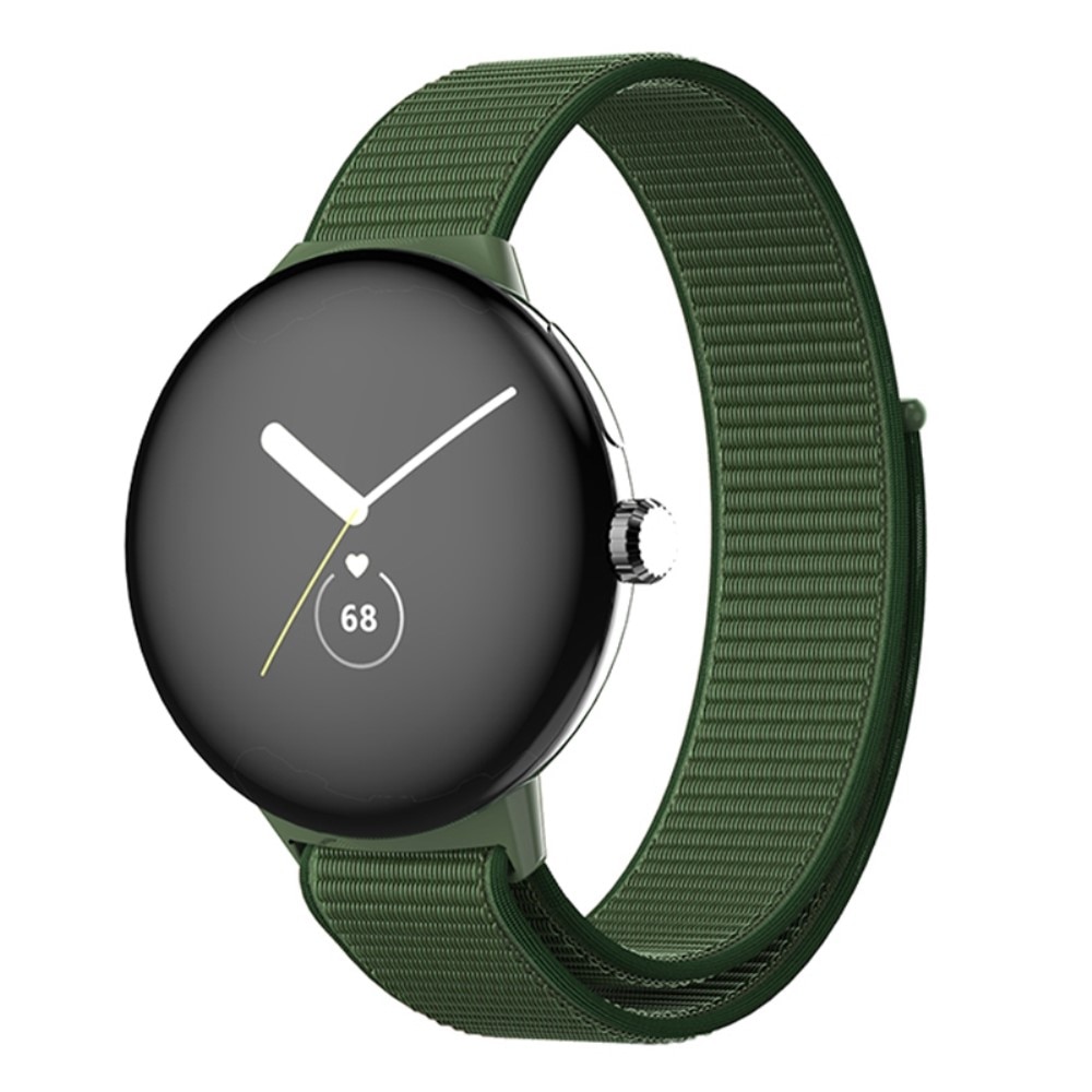 Correa de nailon Google Pixel Watch 3 41mm Verde