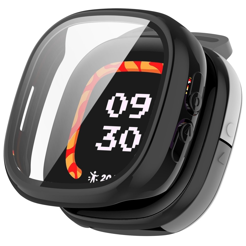 Full Cover Case Fitbit Ace LTE Negro