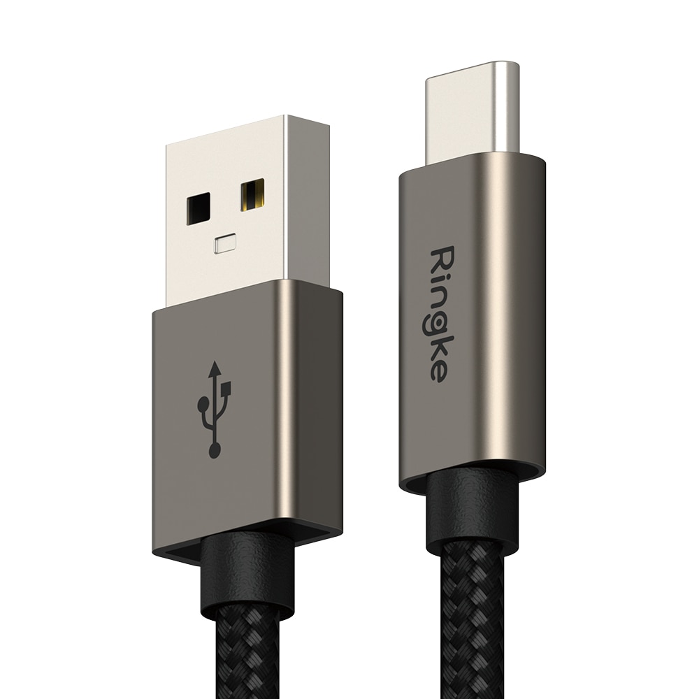 Fast Charging Basic Cable USB-A -> USB-C 0,5m, negro