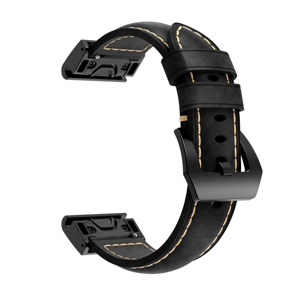 Correa de Piel Garmin Epix Pro 51mm Gen 2 Negro